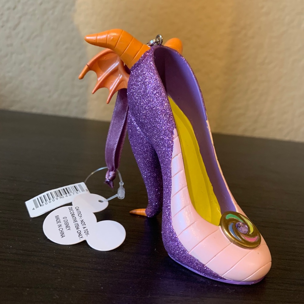Disney figment runway shoe ornament